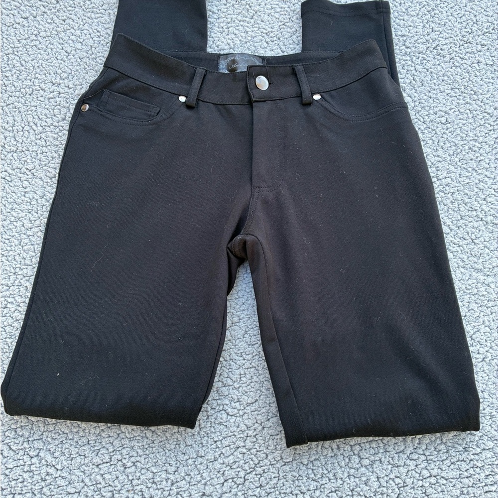 Ambience black pants sz S back pockets